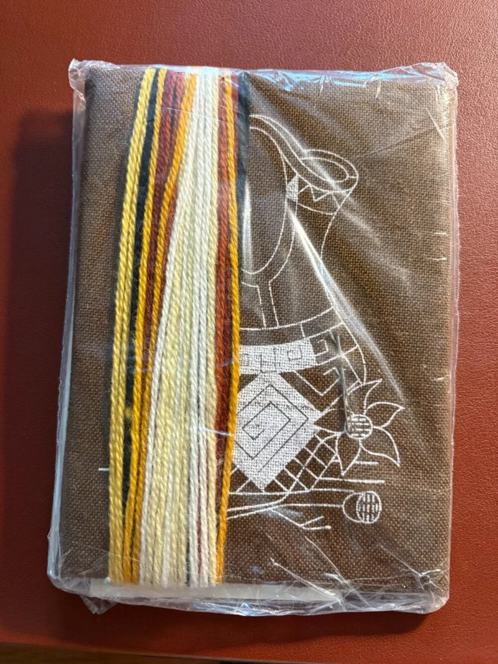 Embroidery Kit - Indian Vases (set of 2)